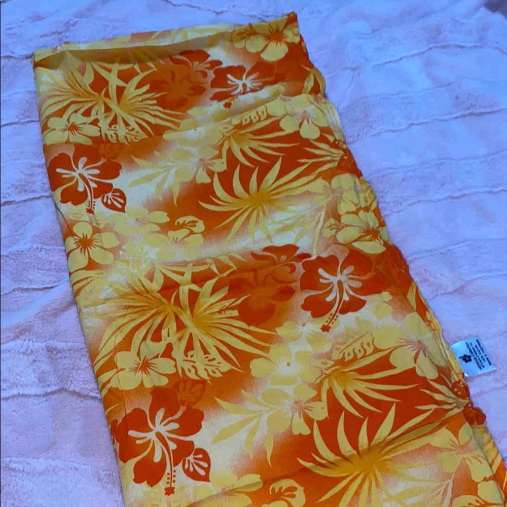 Tropical Floral Scarf